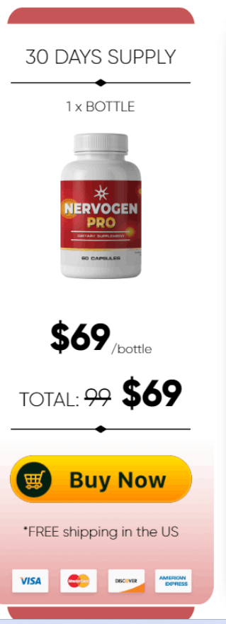 nervogen pro 1 bottle